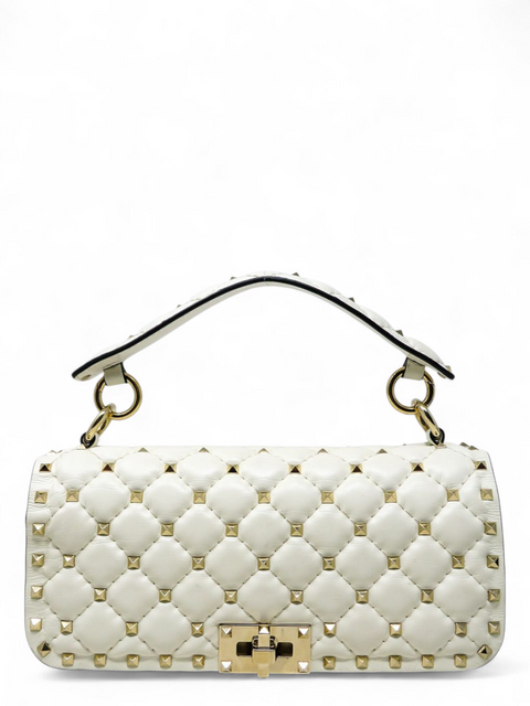 Bolso "Small Napa Rockstud Spike Bag"