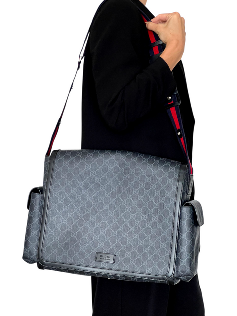 Pañalera "GG Canvas Diaper Bag"