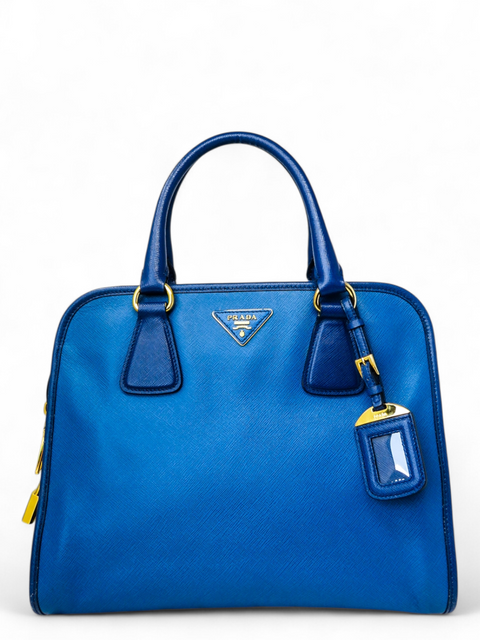 Bolso "Saffiano Lux Lather Top Handle Bag"