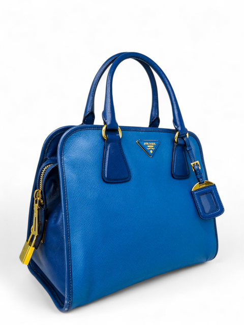 Bolso "Saffiano Lux Lather Top Handle Bag"