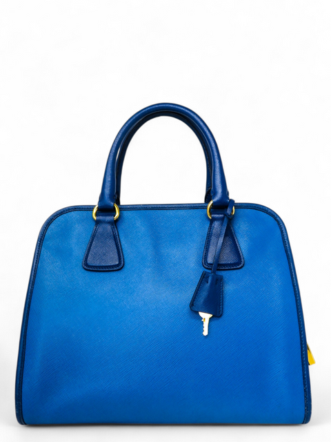 Bolso "Saffiano Lux Lather Top Handle Bag"