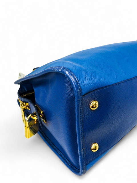 Bolso "Saffiano Lux Lather Top Handle Bag"
