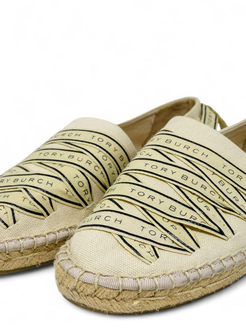 Espadrilles "Ribbon Herrigbone"