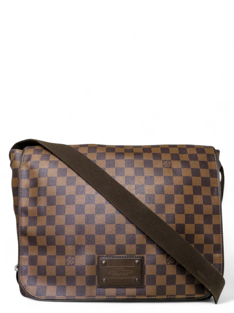 Maletín "Damier Ebene Brooklyn MM"