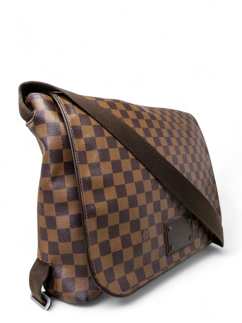 Maletín "Damier Ebene Brooklyn MM"
