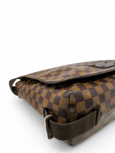 Maletín "Damier Ebene Brooklyn MM"