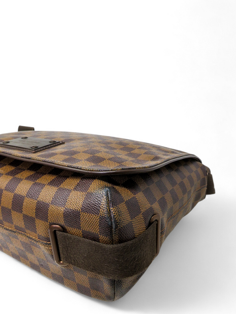 Maletín "Damier Ebene Brooklyn MM"