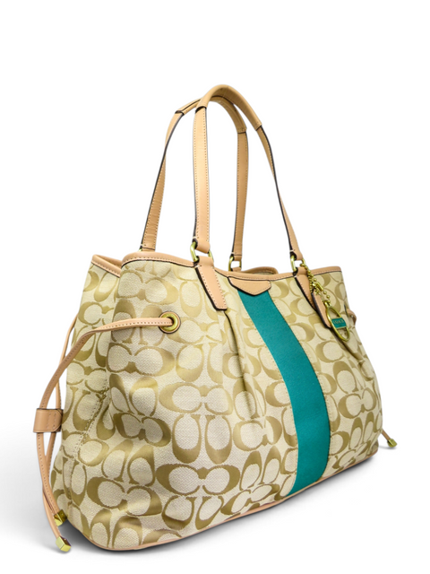 Bolso "Signature Stripe Drawstring Carryall"