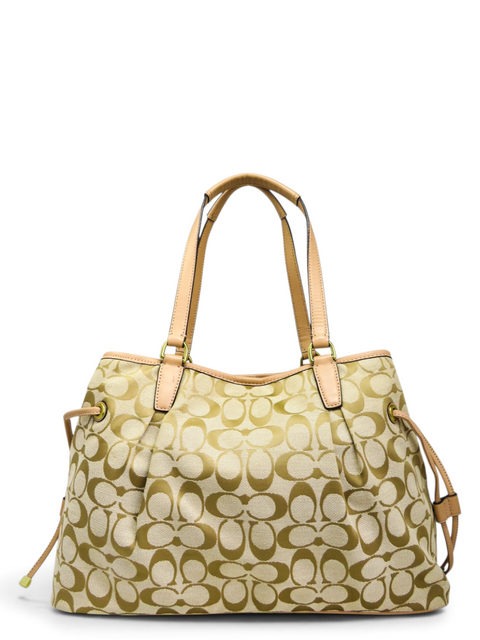 Bolso "Signature Stripe Drawstring Carryall"