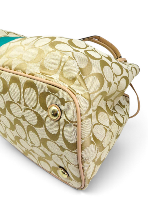 Bolso "Signature Stripe Drawstring Carryall"
