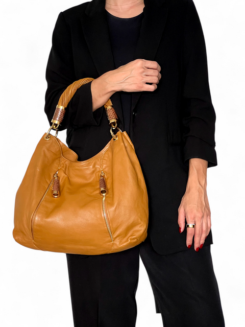 Bolso "Tonne Leather Hobo"