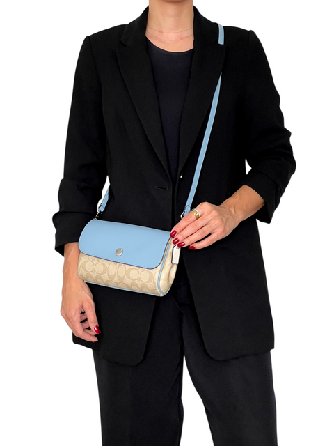 Bolso "Reversible Crossbody In Signature Canvas"