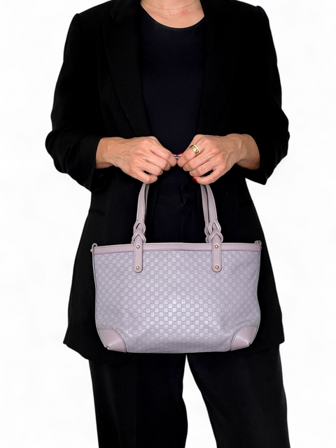 Bolso "Tote Microguccissima Craft"