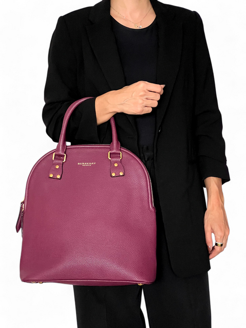 Bolso "The Medium Bloomsbury Elderberry"