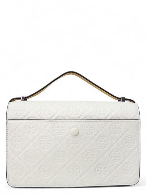 Bolso "T Monogram Pubbled Shoulder Bag"
