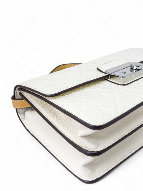 Bolso "T Monogram Pubbled Shoulder Bag"