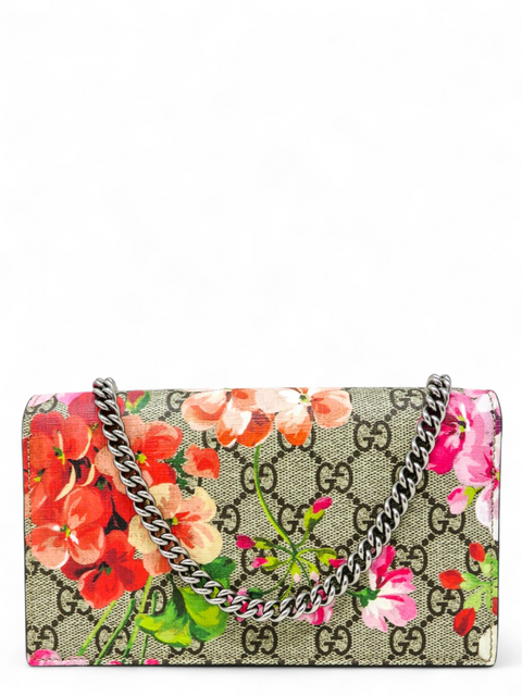 Bolso "GG Blooms Supreme Chain Wallet"