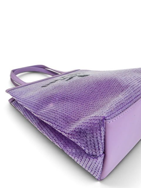 Bolso "Small Sequined Mesh Tote"