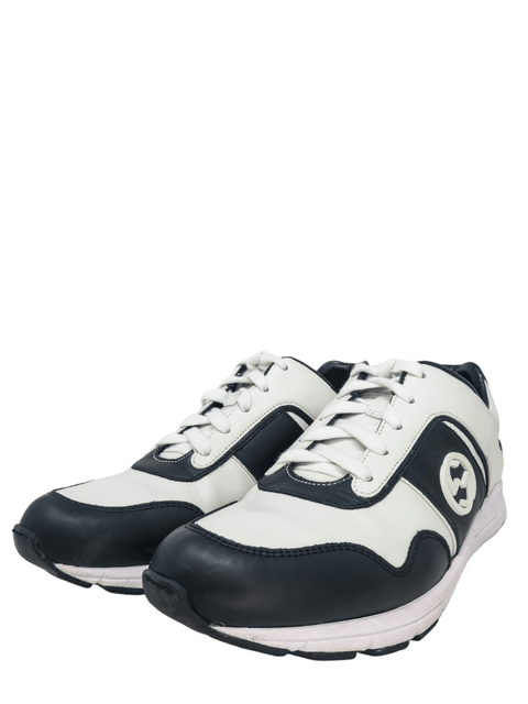 Tenis "Interlocking G Logo Leather Sneakers"