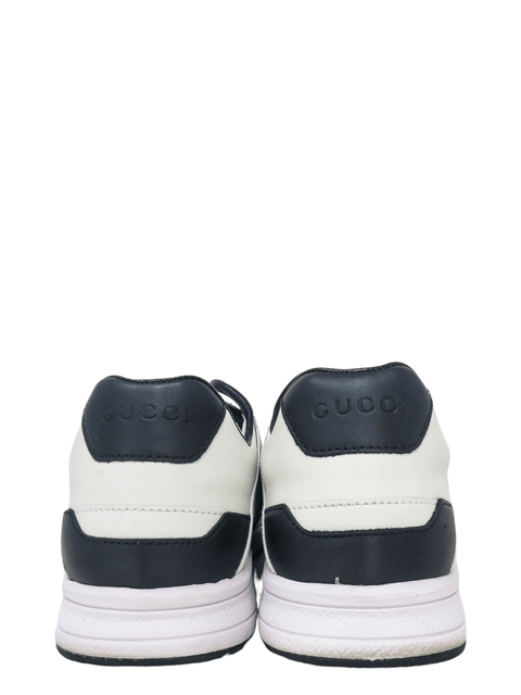 Tenis "Interlocking G Logo Leather Sneakers"