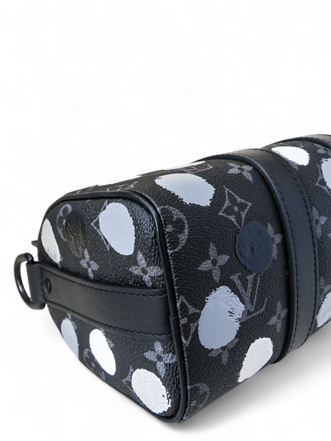 Bolso "Louis Vuitton x Yayoi Kusama Keepall Bandoulière 25"