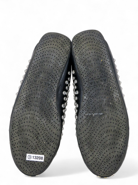 Mules "Leather Crystal"