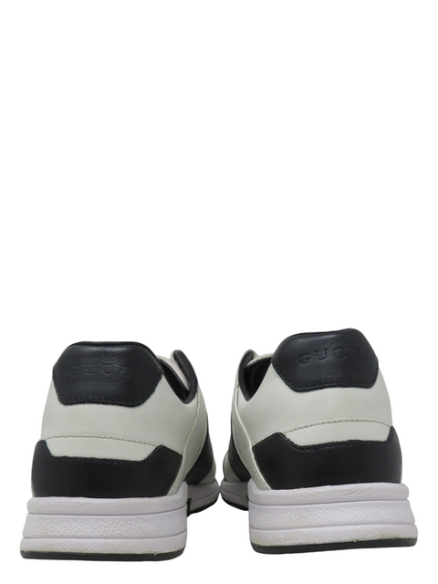 Tenis "Interlocking G Logo Leather Sneakers"