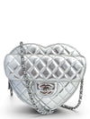 Bolso "Lambskin Quilted Large CC in Love Heart Bag"