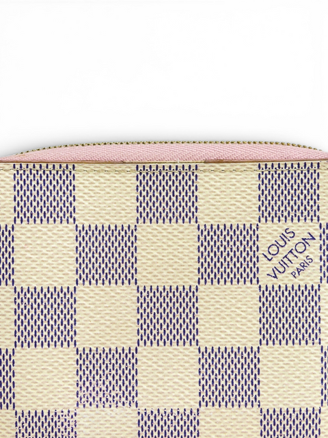 Billetera "Damier Azur Zippy coin Purse"