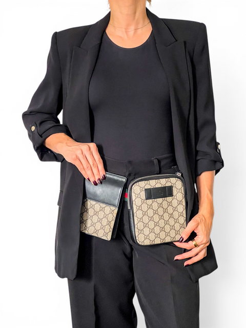 Riñonera "GG Canvas Belt Bag"