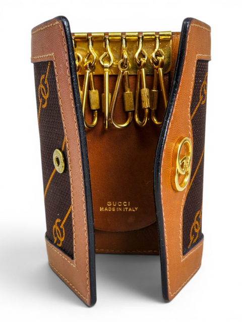 Estuche para Llaves Café