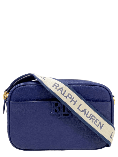 Bolso "Carrie 24 Navy Leather Crossbody Bag"