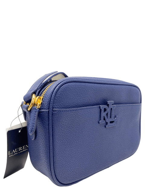 Bolso "Carrie 24 Navy Leather Crossbody Bag"