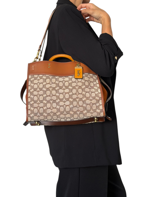 Bolso "Rogue In Signature Textile Jacquard"