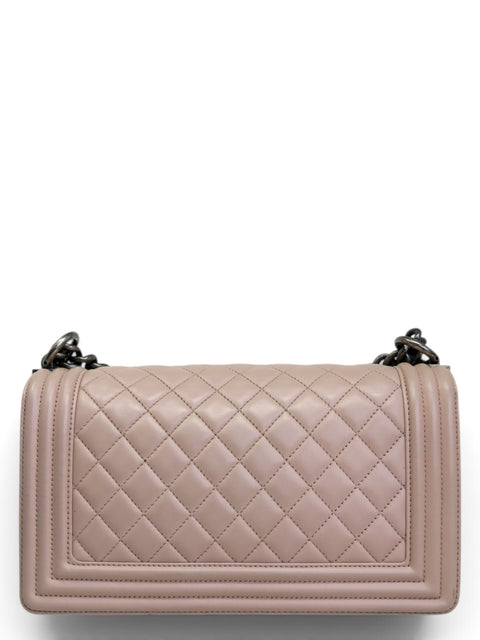 Bolso "Lambskin Quilted Medium Boy Flap"