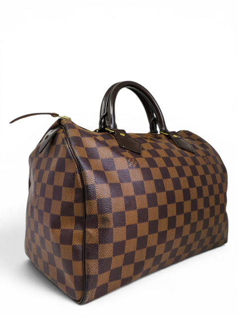 Bolso "Damier Ebene Speedy 30"