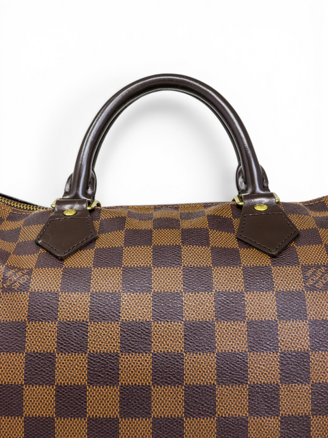 Bolso "Damier Ebene Speedy 30"