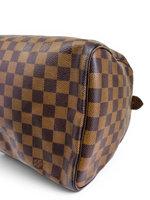 Bolso "Damier Ebene Speedy 30"