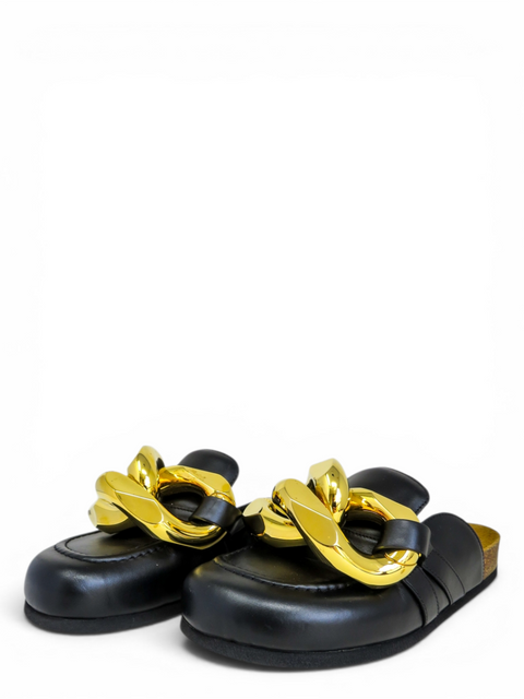 Mules "Chain Loafer Leather"