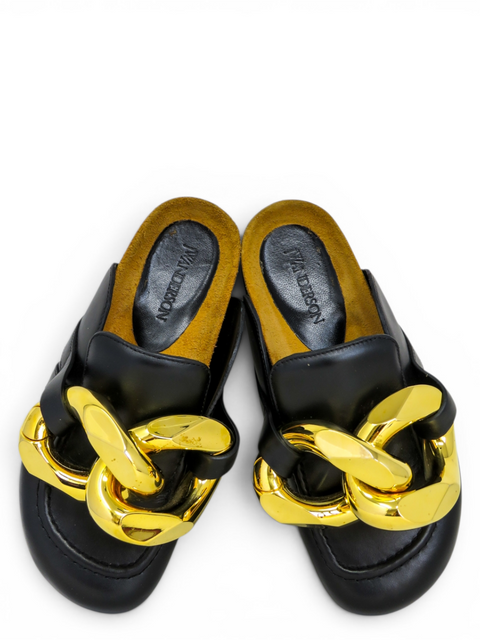 Mules "Chain Loafer Leather"