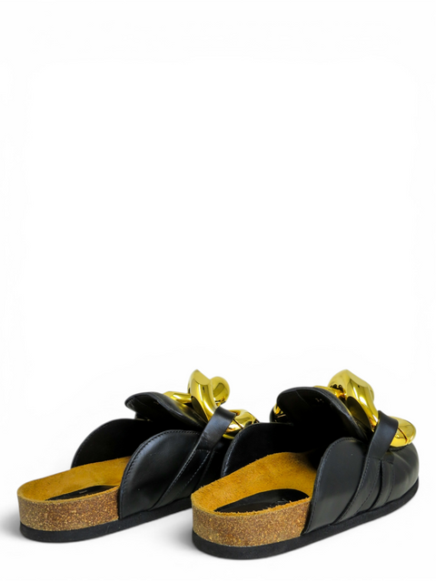 Mules "Chain Loafer Leather"