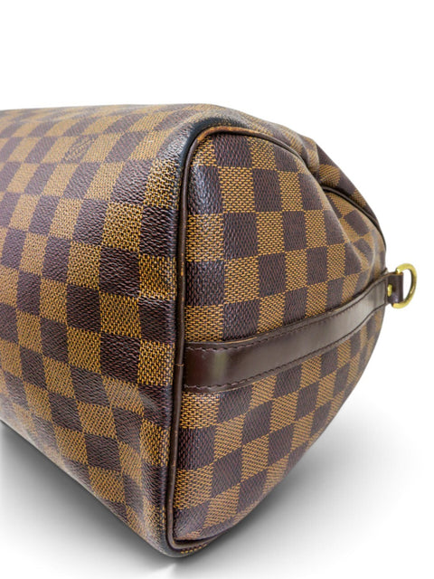 Bolso "Damier Ebene Speedy 30 Bandoliere"