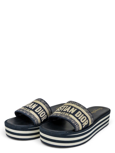 Sandalias "Dior Dway Platform Slide"