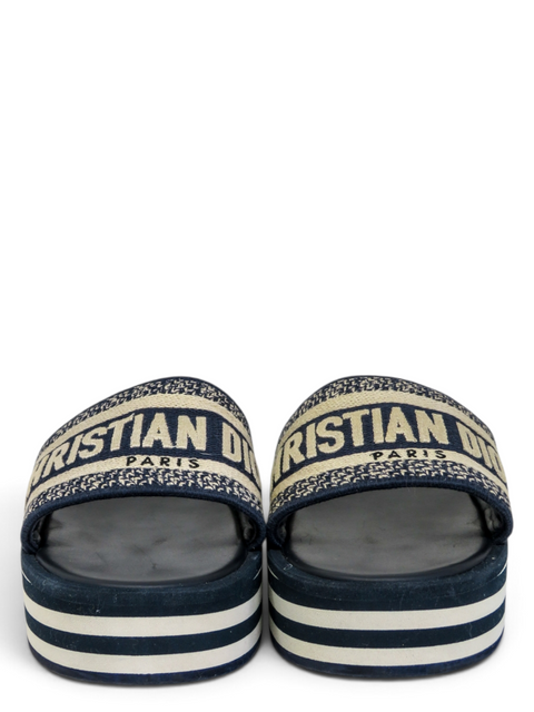 Sandalias "Dior Dway Platform Slide"