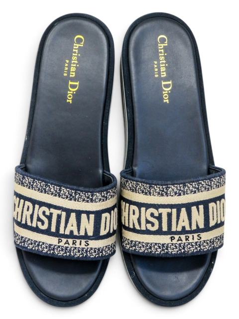 Sandalias "Dior Dway Platform Slide"