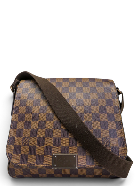 Bolso "Damier Ebene Brooklyn PM"