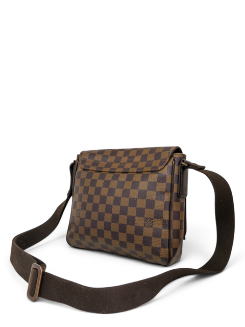 Bolso "Damier Ebene Brooklyn PM"
