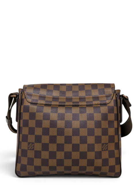 Bolso "Damier Ebene Brooklyn PM"
