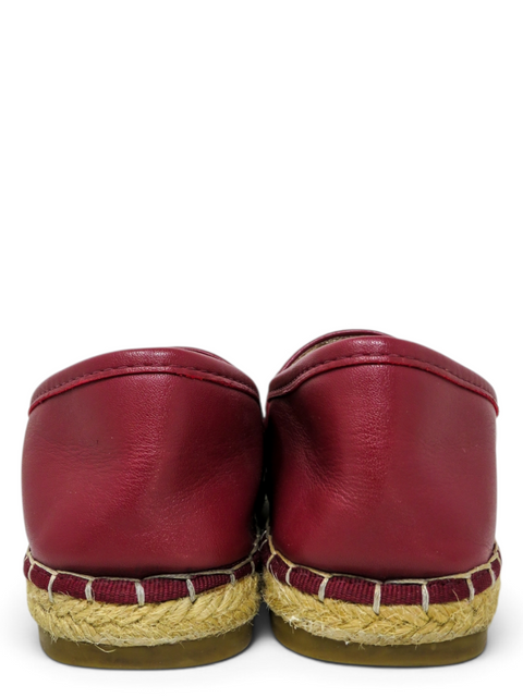 Espadrilles burdeos