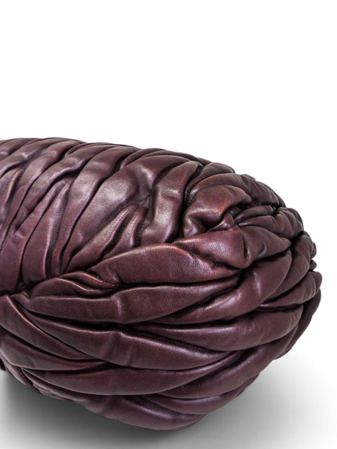 Bolso "Prugna Matelassé Nappa Large Shopping Tote"